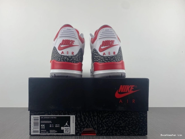 Bmlin Air Red DN3707-160 3 Fire OG Jordan 0810